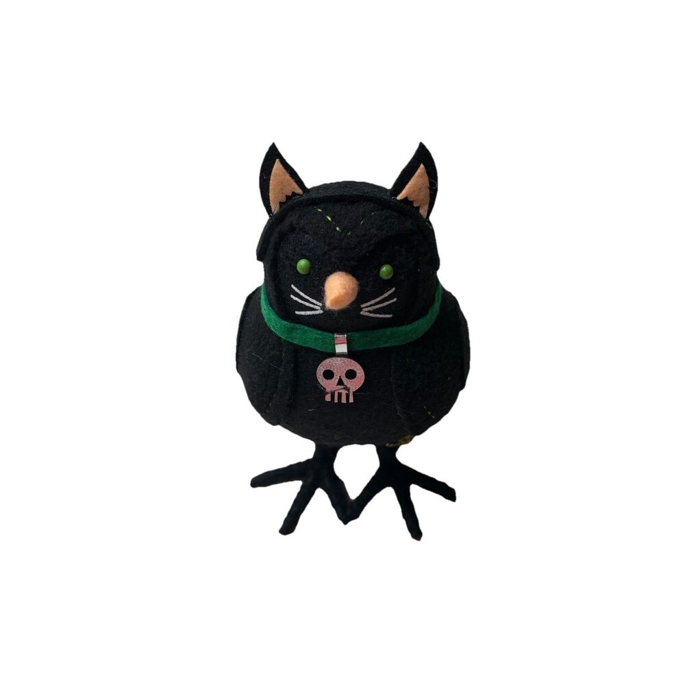 NWT Target Hyde and Eek! Featherly Friends Halloween Black Cat Bird 2025 Shady